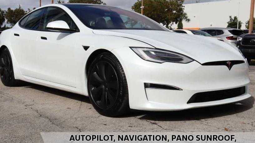 TESLA MODEL S 2021 5YJSA1E60MF452837 image